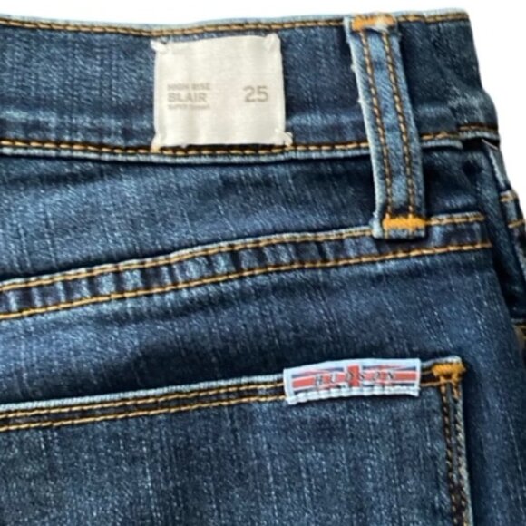 Hudson Blair High Rise Super Skinny Jeans 25 - Picture 5 of 7
